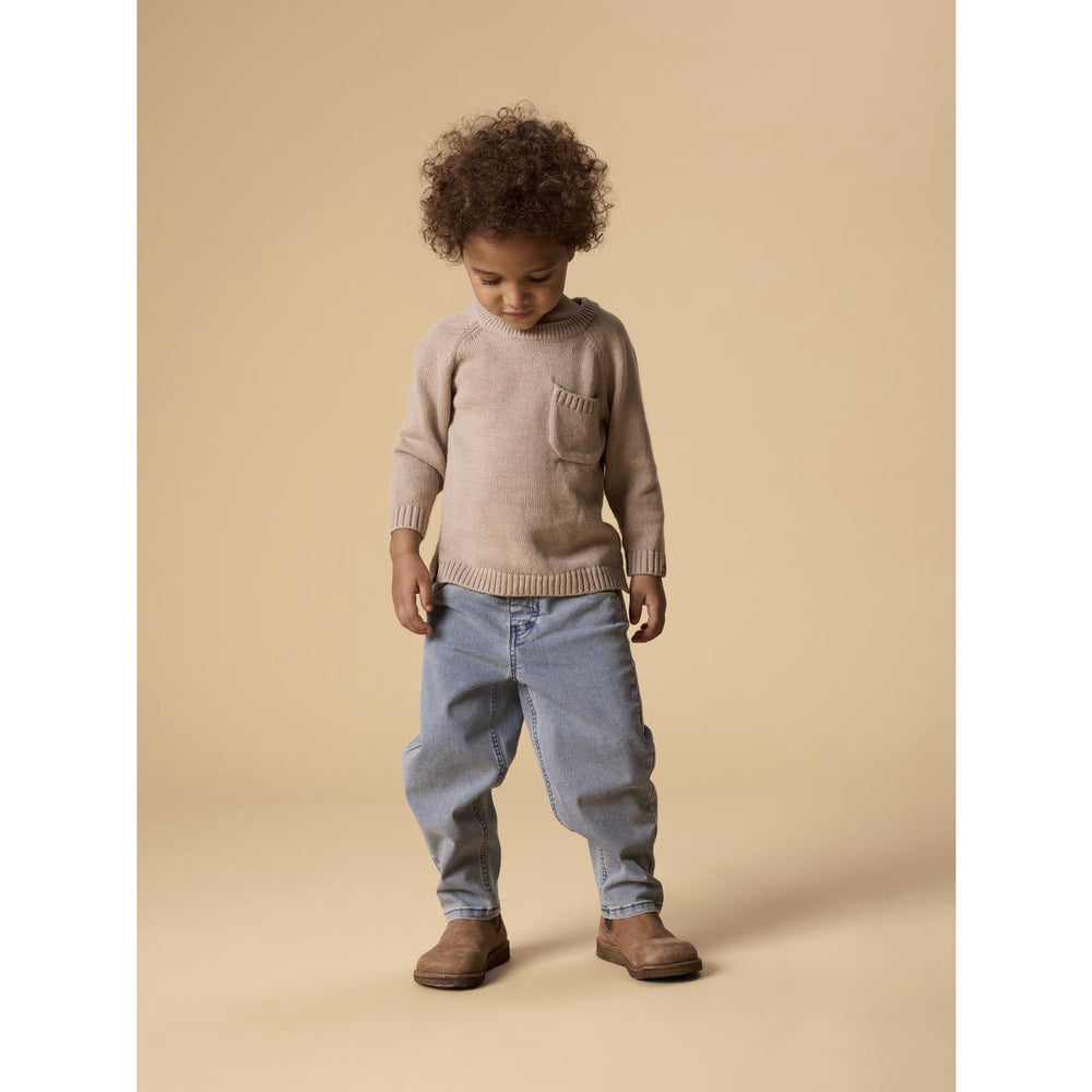 Køb Lil'Atelier Oxford Tan Nmmfogon Ls Strik Lil