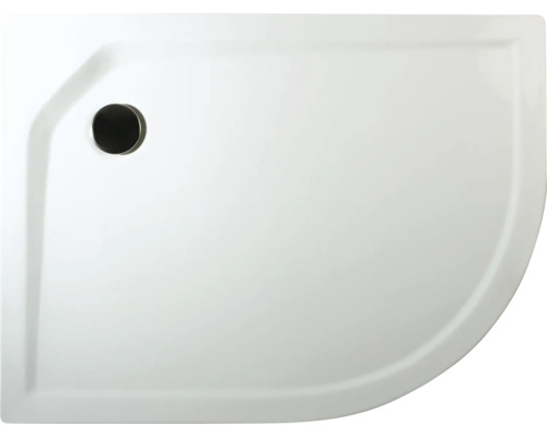 SCHULTE Extra vlakke douchebak complete set 90 x 80 x 3,5 cm Alpine White Smooth D20017 04