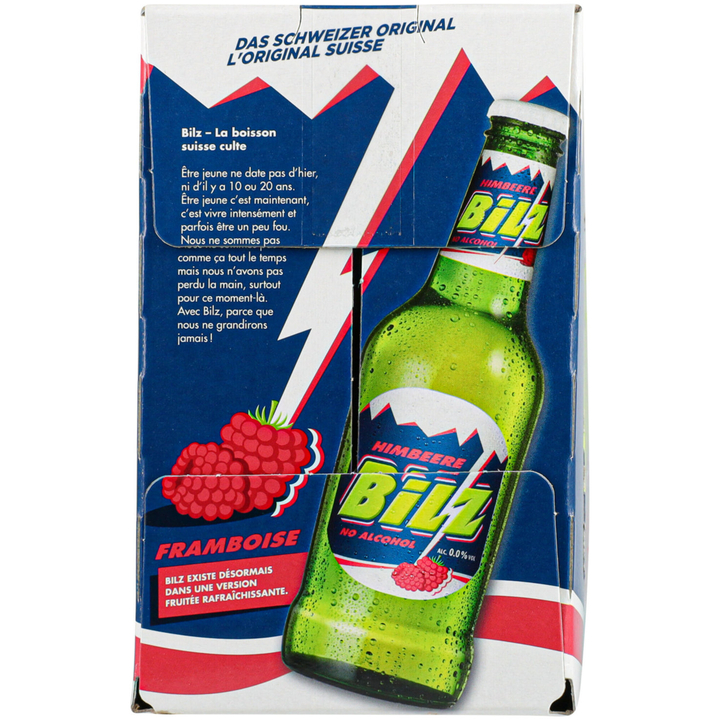 Bilz Himbeere Alkoholfrei Biermischgetränk 10x33cl -330cl