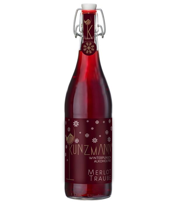 Kunzmann Winterpunsch Merlot, alkoholfrei,