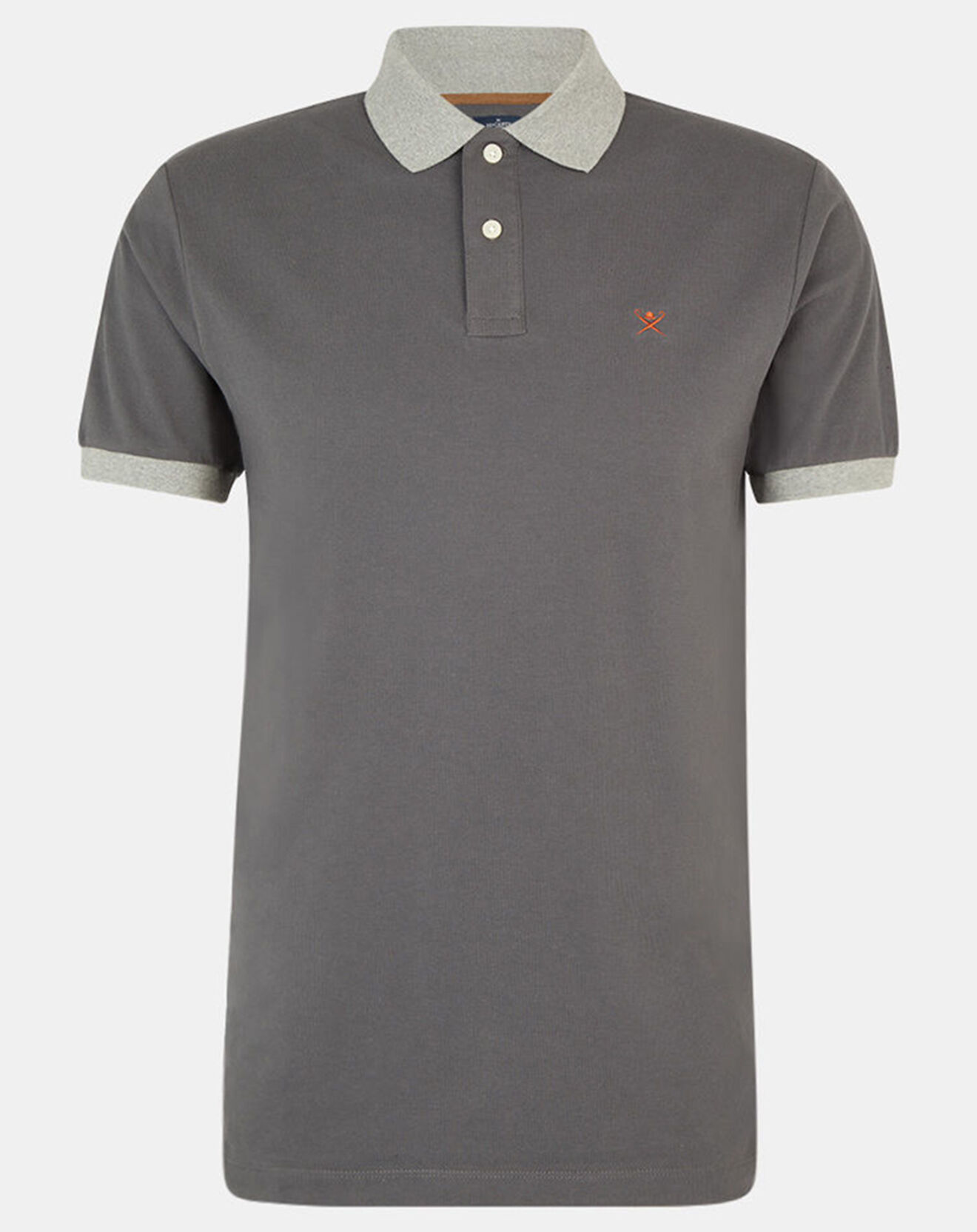 Hackett London Polo Regular Fit gris foncé