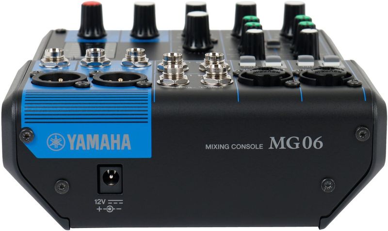 Yamaha MG06 - Mengpaneel, 6-kanaals
