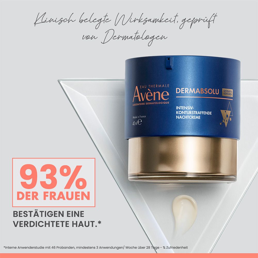 Avène DERMABSOLU intensiv-konturstraffende Nachtcreme + Avène Hyaluron Activ B3 Serum 10ml GRATIS