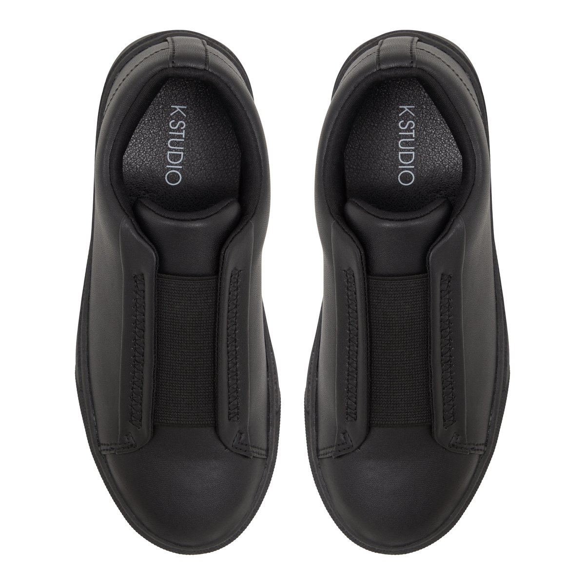 K STUDIO-Fly-jb-Baskets - Talon plat - Noir
