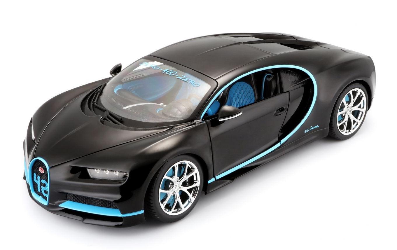 Bugatti Chiron 42 Seconds 1:18Sammlermodell im Massstab 1:18