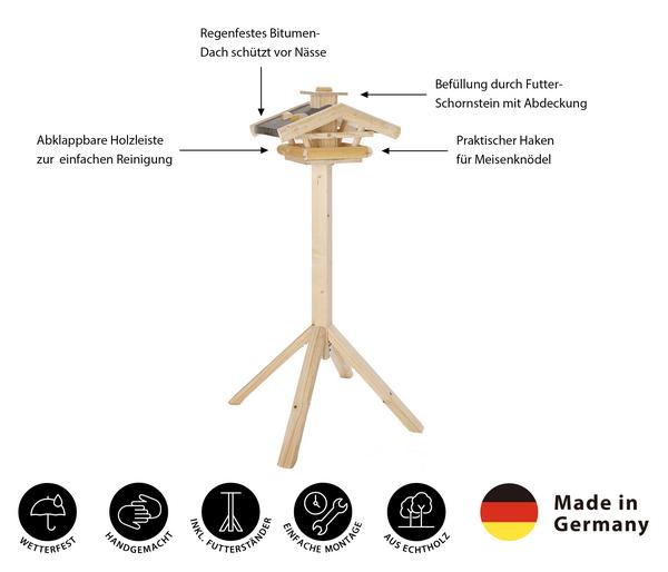 Dehner Natura Premium Futterhaus Wendelstein,