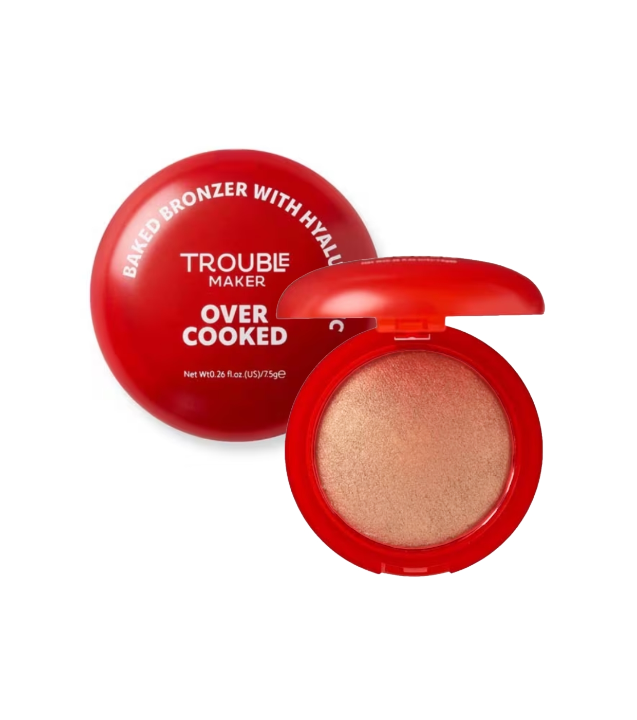 Trouble Maker - Over Cooked Baked Bronzer - Ginger Snap