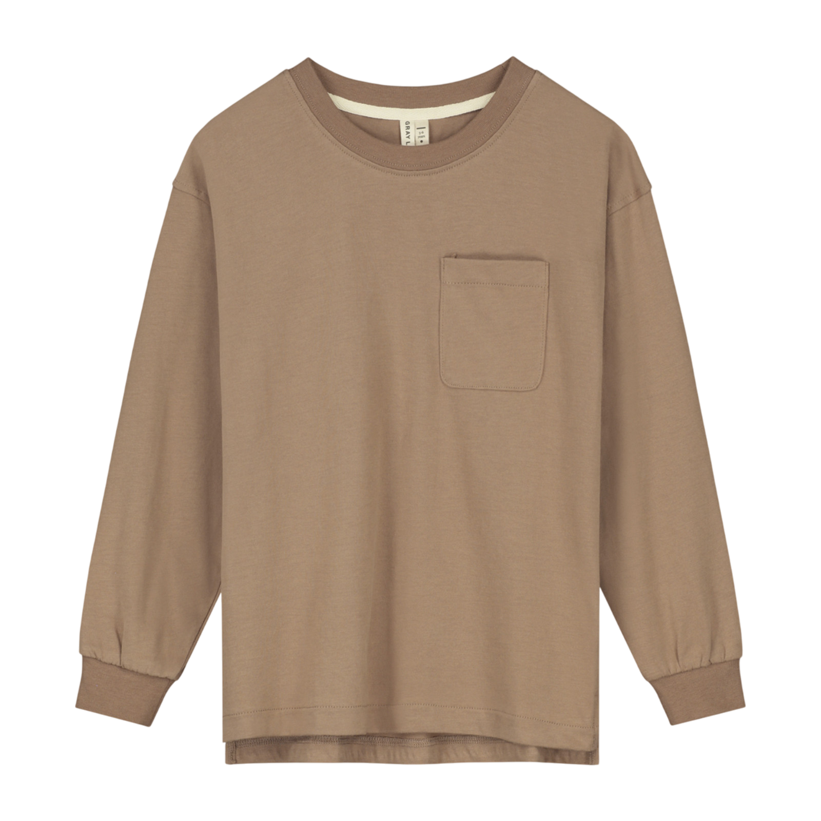 Langarmshirt Biscuit