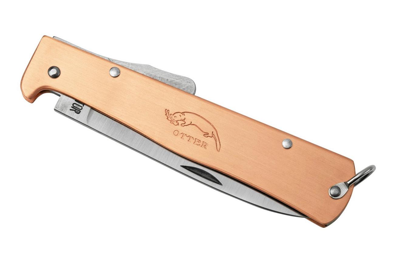 Otter Mercator 10-636 RG Large Copper Carbon Pocketclip, zakmes