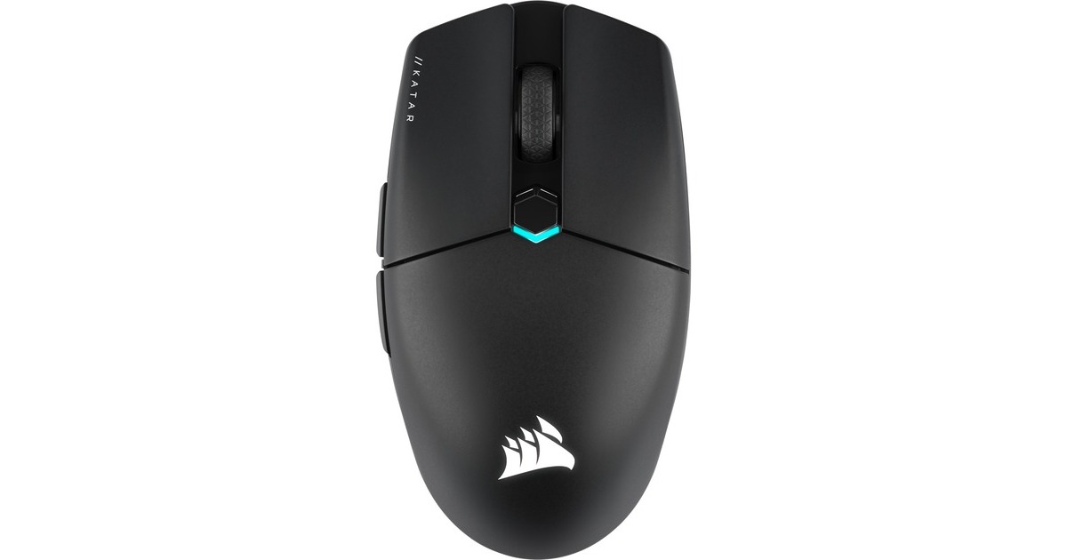 CorsairKATAR ELITE WIRELESS gaming muis  (Zwart, 26.000 dpi)