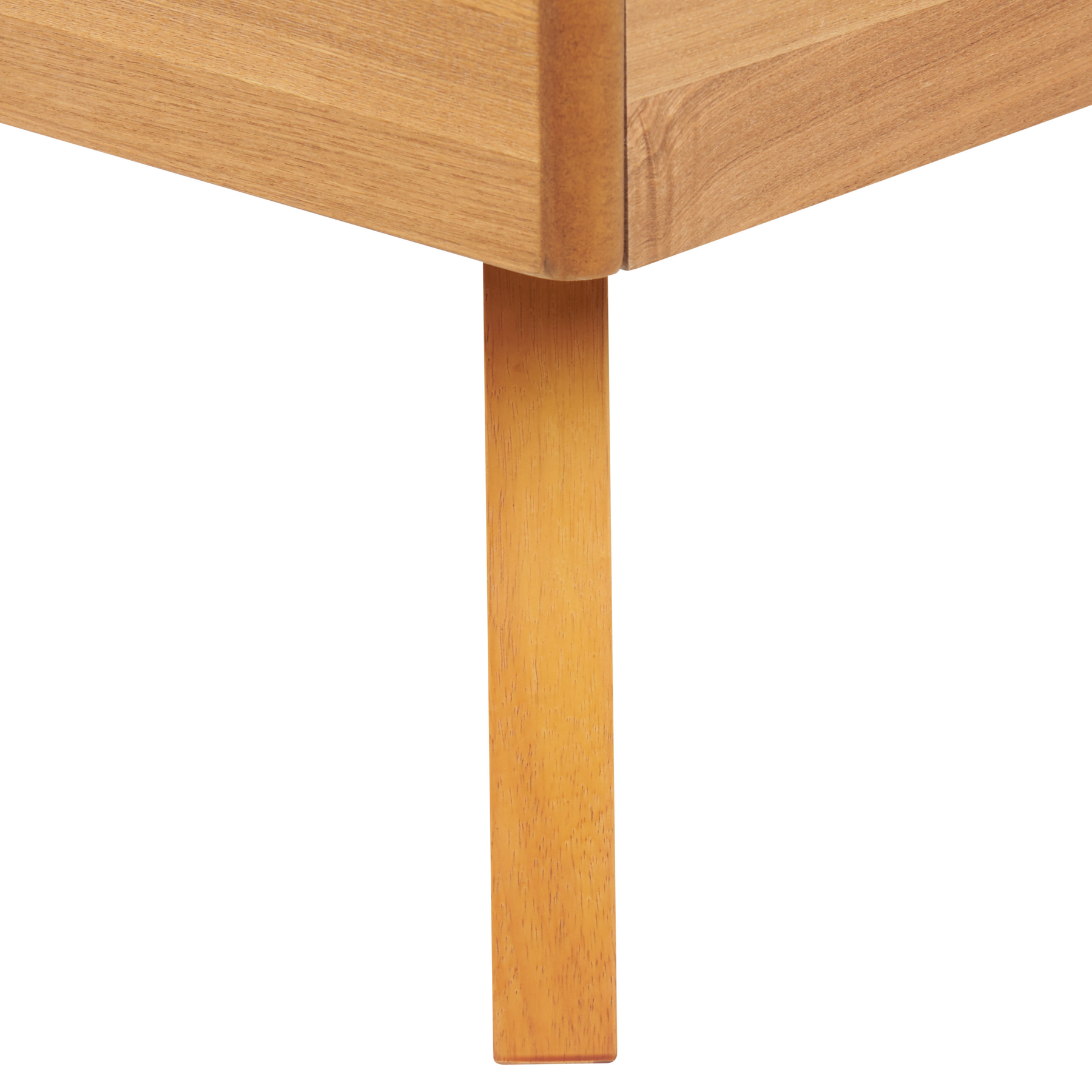 Beliani - BERRIC  - Tweepersoonsbed - Lichthout - 140 x 200 cm - MDF