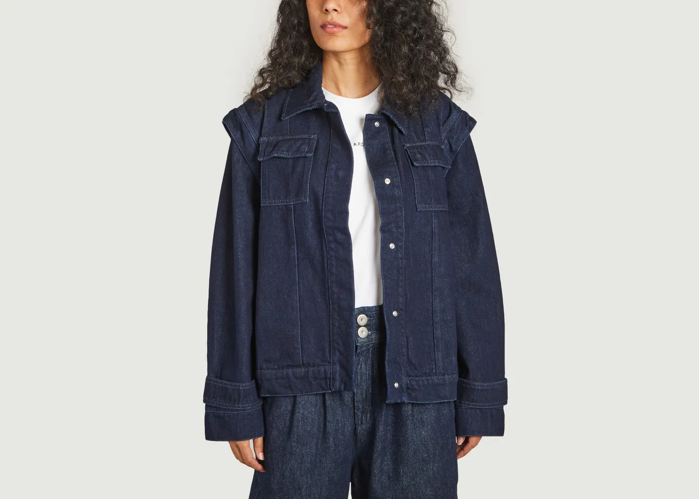 La veste en denim Chez Nous