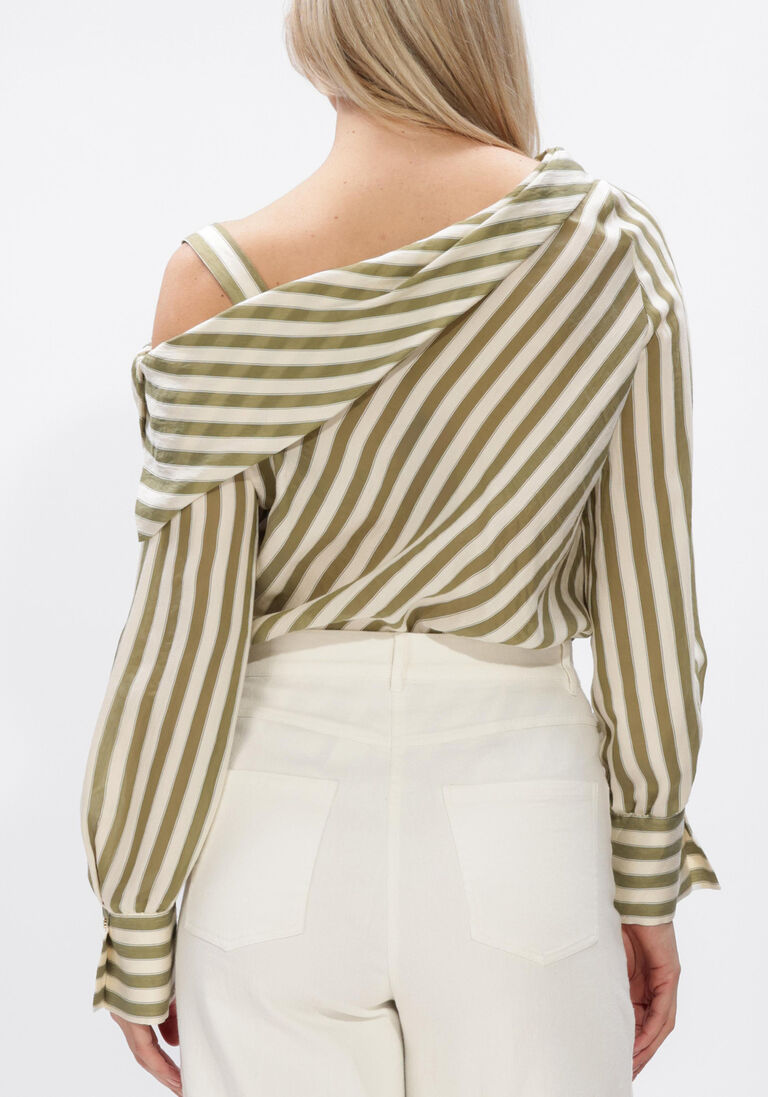 groene caroline biss blouses 1644