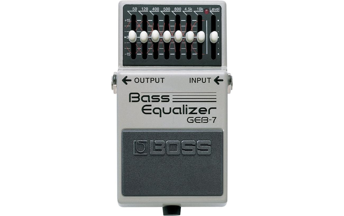 Pedal GEB-7<br>Equalizer-Pedal für Bassgitarren