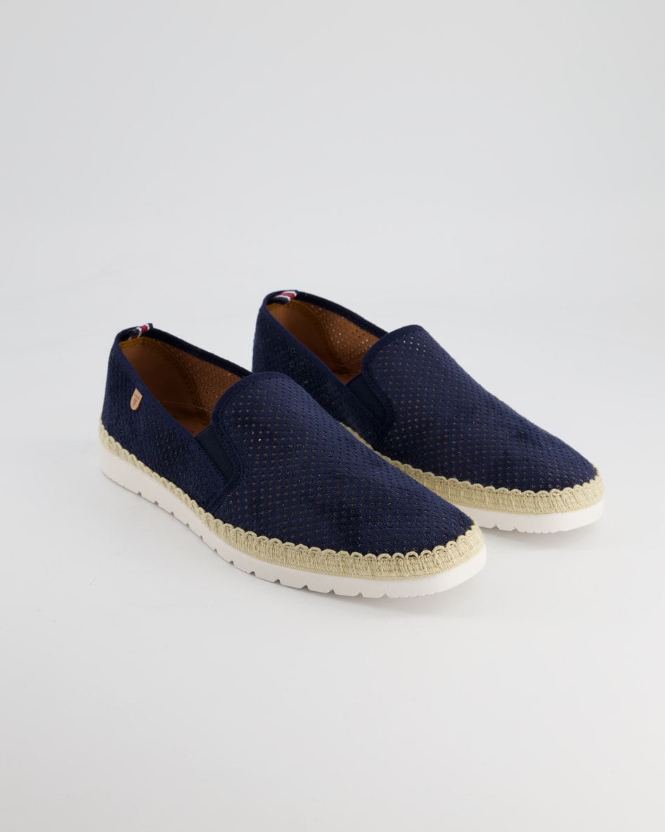 Verbenas Boris Hole Gallery Slipper in Blau