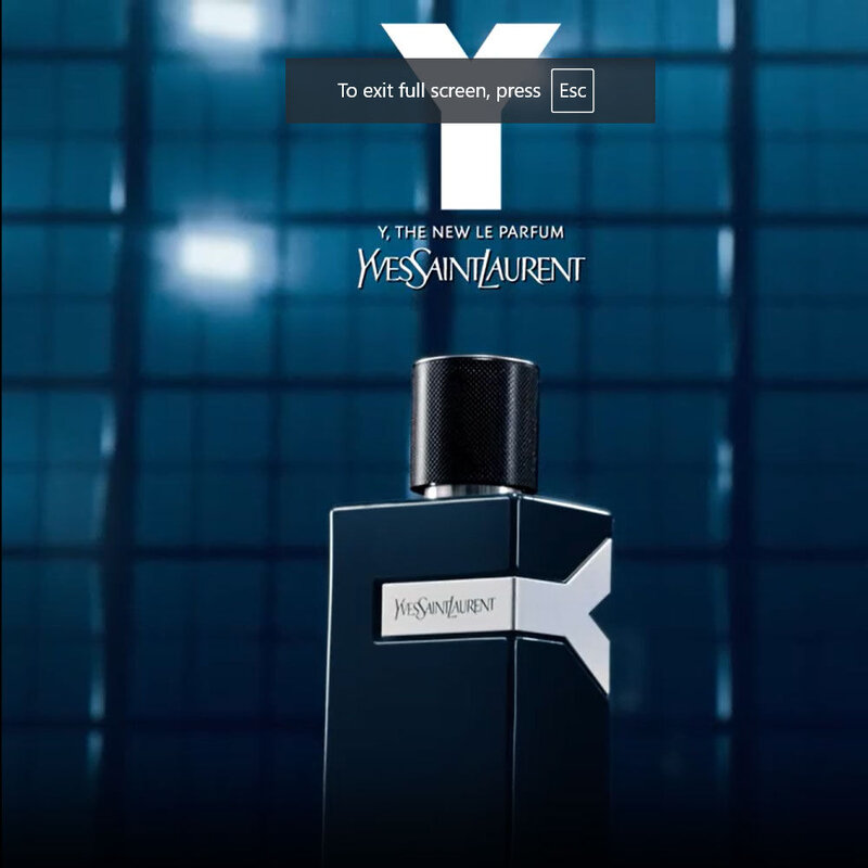 Y Le Parfum  LA NOUVELLE INTERPRÉTATION DE LA FRANCHISE Y, ABSOLUMENT INTENSE ET SOPHISTIQUÉE