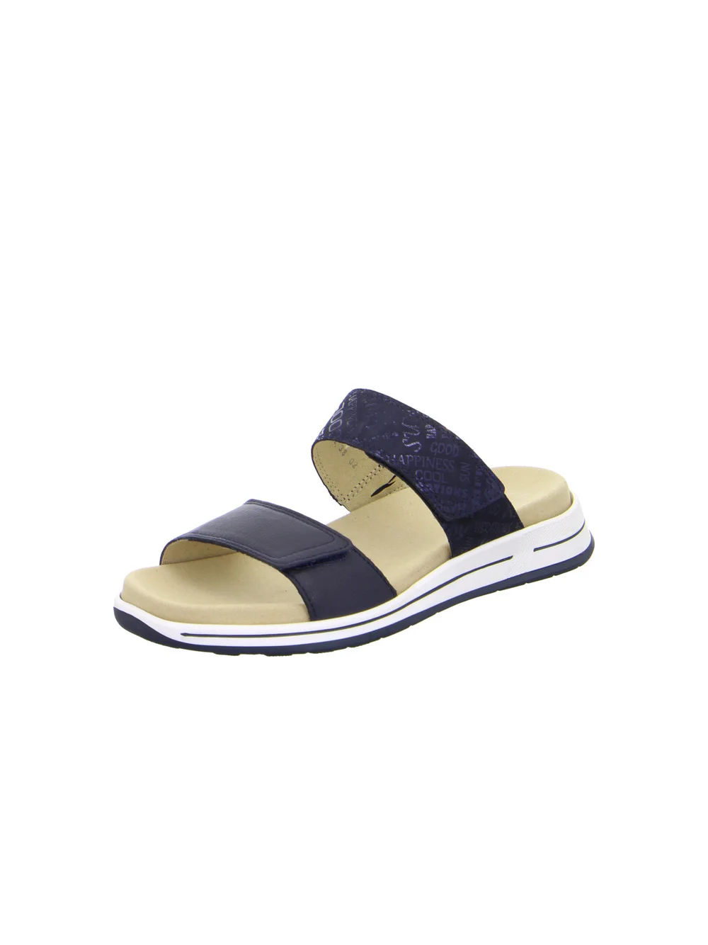 Pantolette Osaka blau