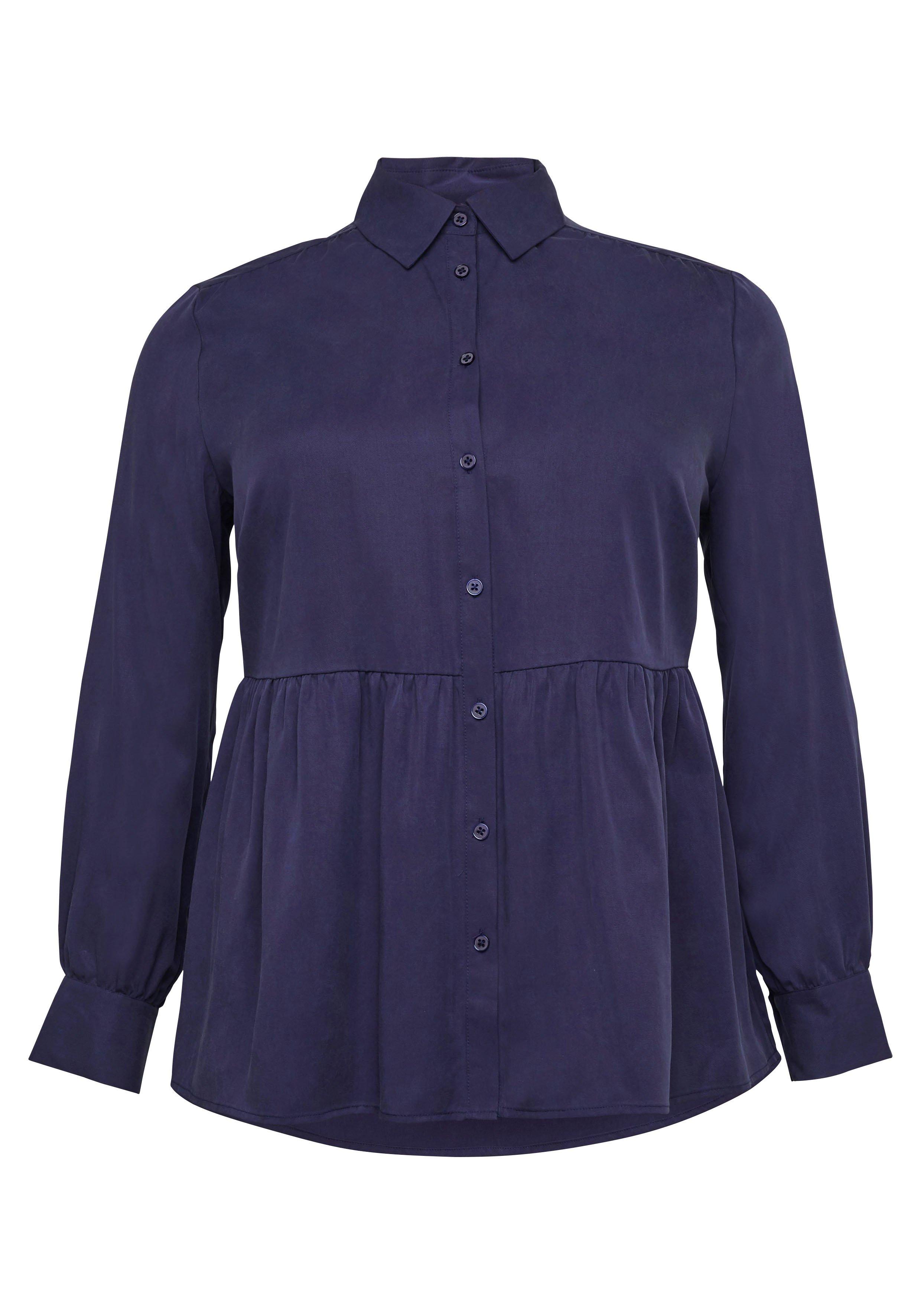 Bluse mit angekräuselter Teilungsnaht