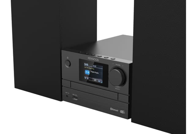 Kenwood M-525DAB Minianlæg med Bluetooth og DAB+ (Sort)