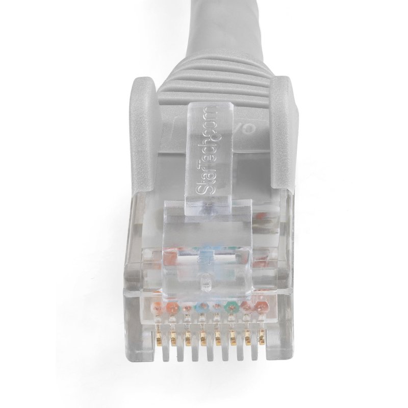 StarTech.com Câble Ethernet RJ 45 CAT6 gris 15 m