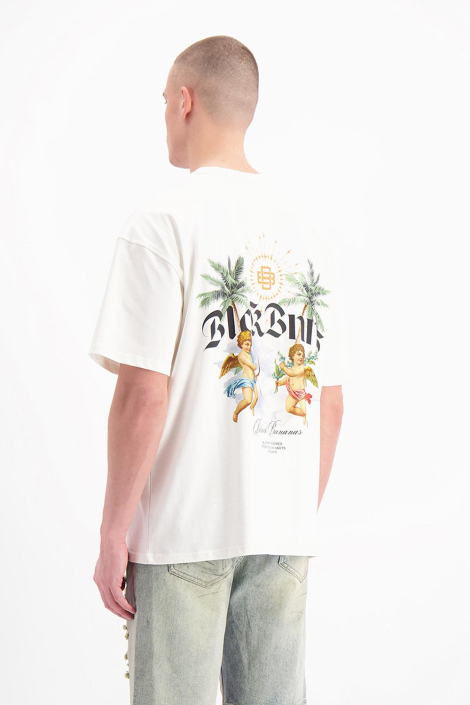 Black Bananas witte heren t-shirt