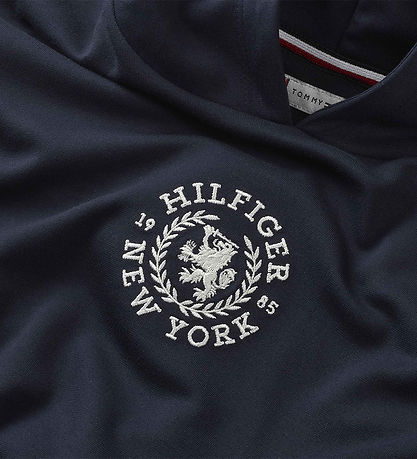 Tommy Hilfiger H?ttetr?je - Viskose - Crest Logo - Desert Sky