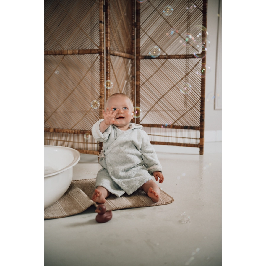 koeka Baby Bademantel Dijon Daily Weiß