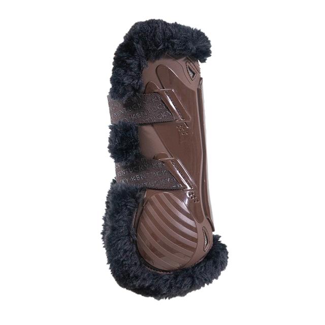 Peesbeschermers Kentucky Vegan Wol Bamboo Elastic Bruin-zwart