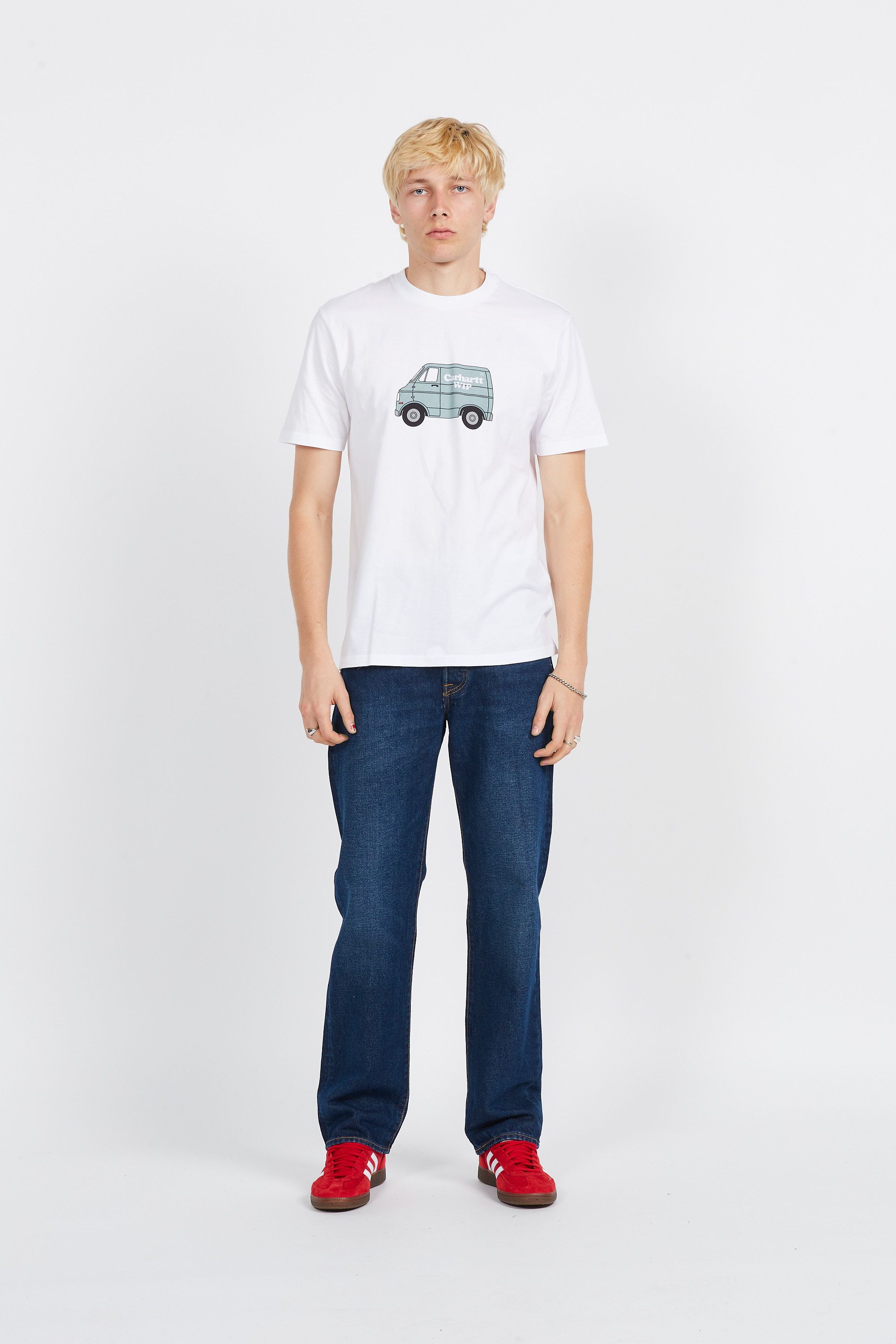 CARHARTT WIP T-shirt S/S Mystery Machine T-Shirt Blanc