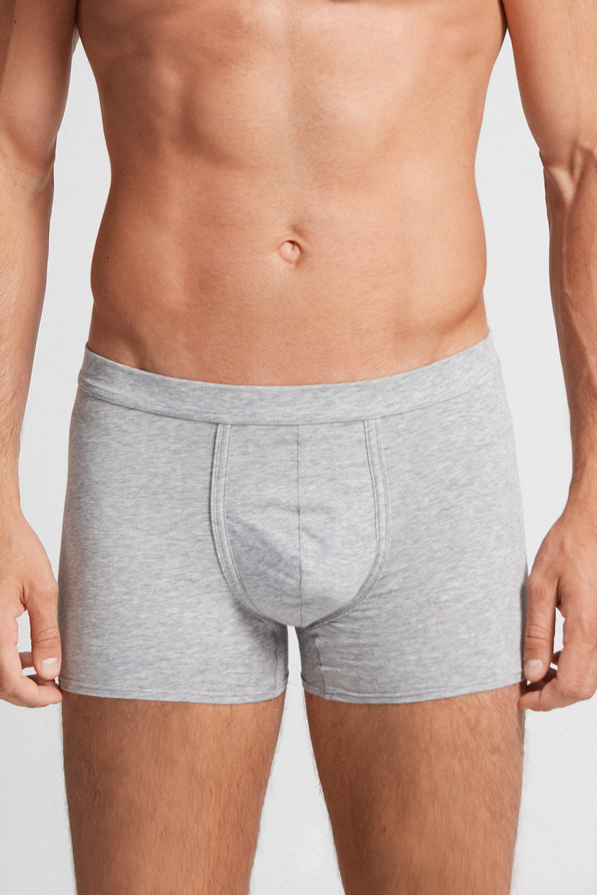 Cuecas Boxer de Algodão Natural Fresco Supima®