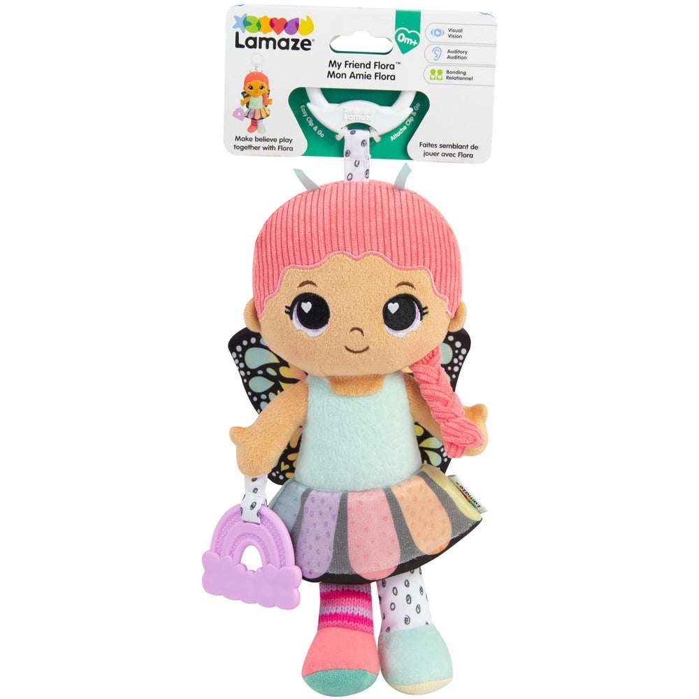 Køb Lamaze Min Ven Flora Clip & Go