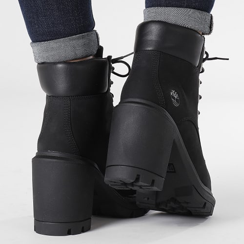 Boots Femme Allington Heights 6 Inch Lace Up A5Y6C Black Nubuck