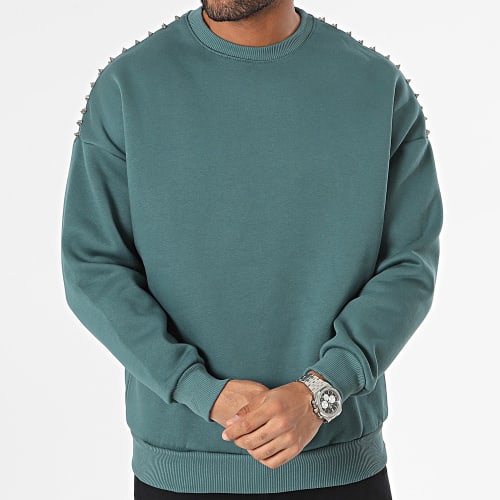 Sweat Crewneck Bleu Pétrole