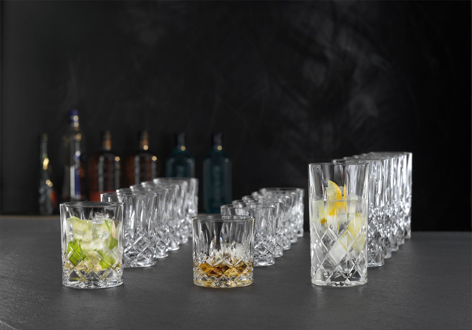 Nachtmann Becher Set NOBLESSE 18-teilig Glas