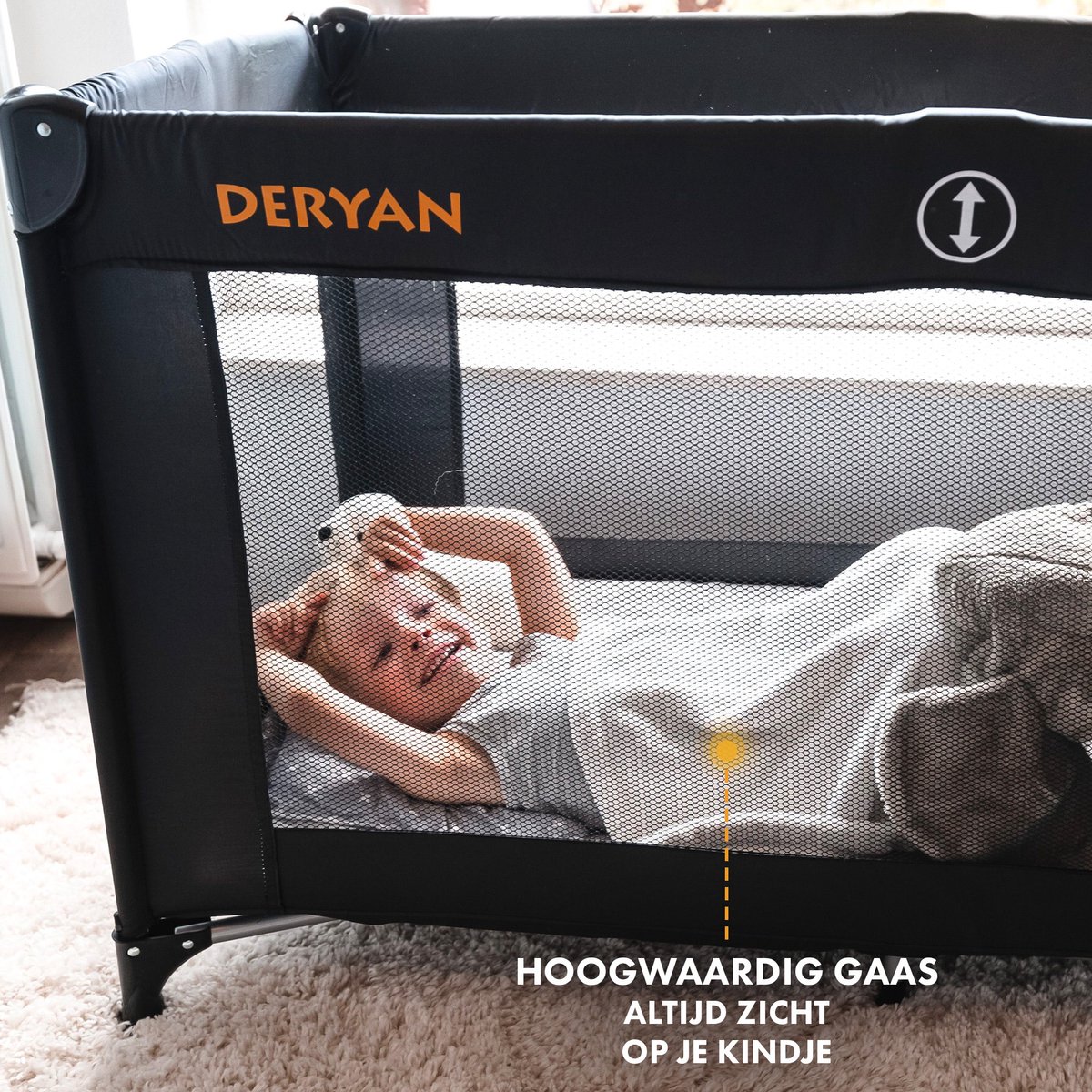 Deryan Believer campingbedje - 120 x 60 cm