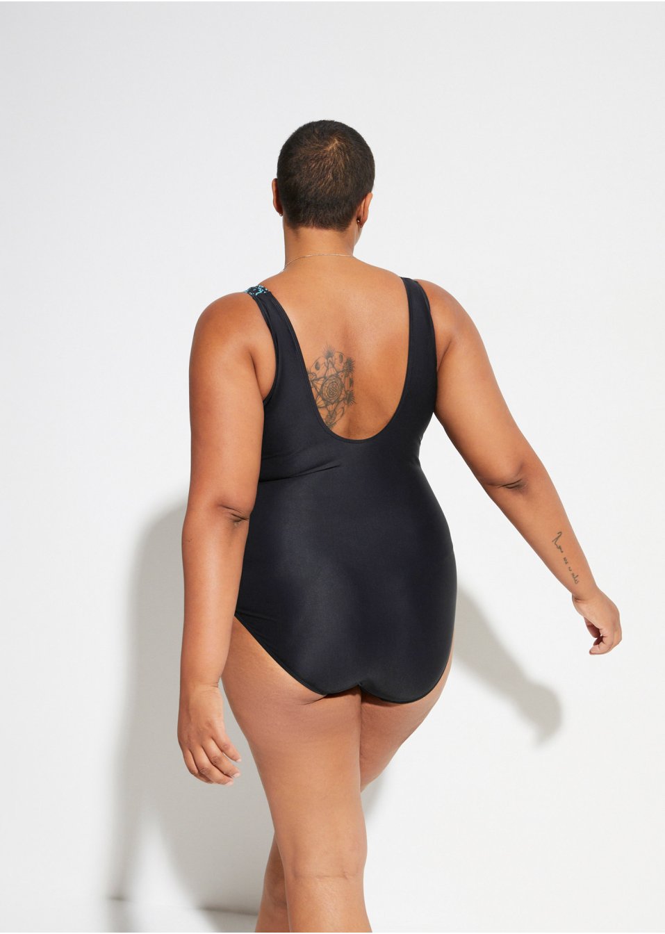 Maillot 1 pièce sculptant avec effet sculptant léger