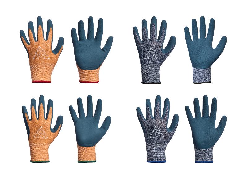 Latex werkhandschoenen