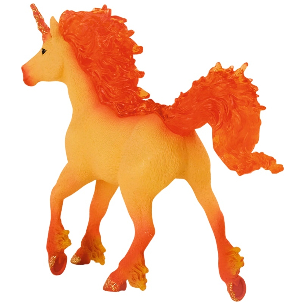 Schleich Bayala Elementa Fire Unicorn Stallion 70756