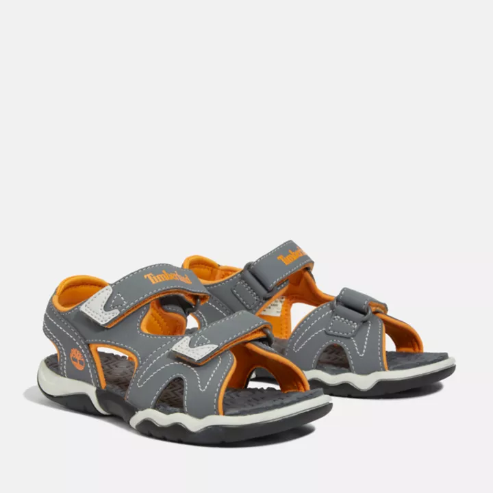 Sandale à double bride Adventure Seeker pour enfant en gris