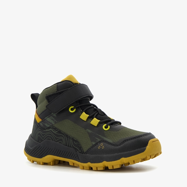 Blue Box hoge jongens sneakers zwart/groen