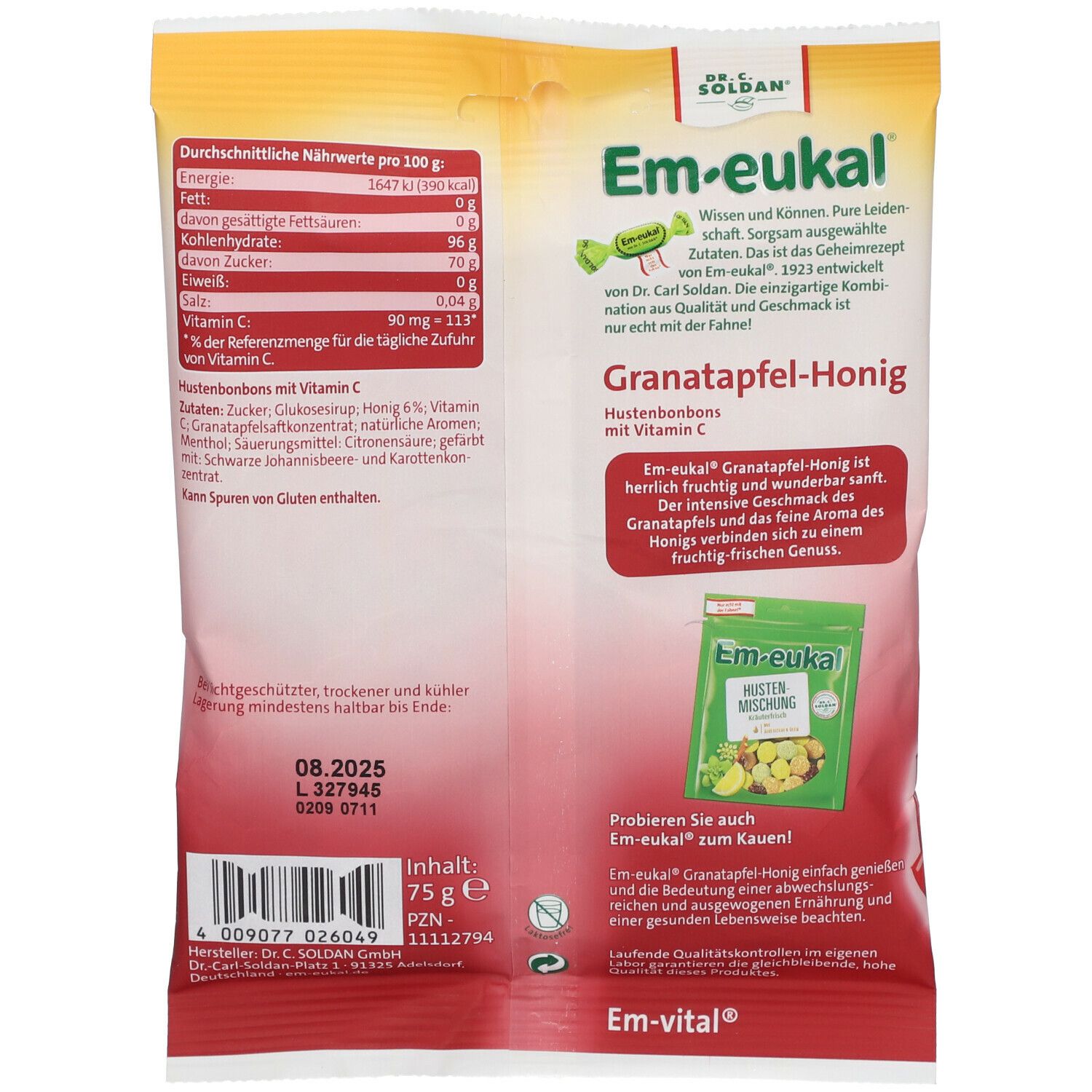 Em-eukal® Granatapfel-Honig