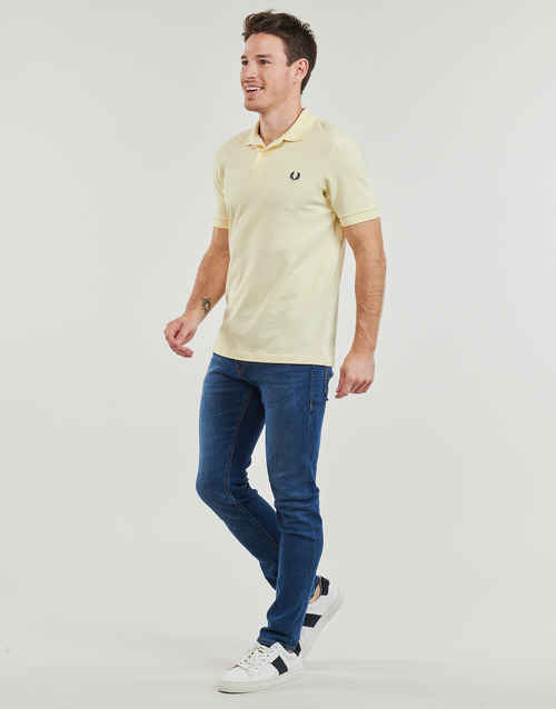 Fred Perry - PLAIN FRED PERRY SHIRT - Jaune / Marine