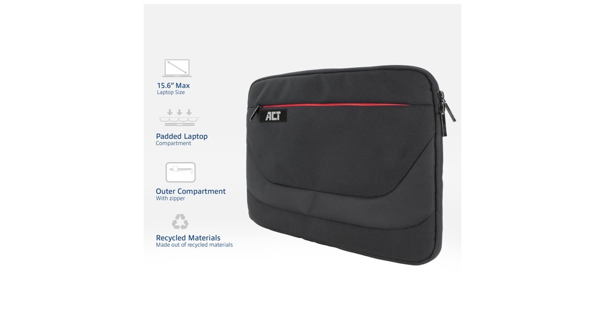ACT ConnectivitySuburb Laptop Sleeve 15,6