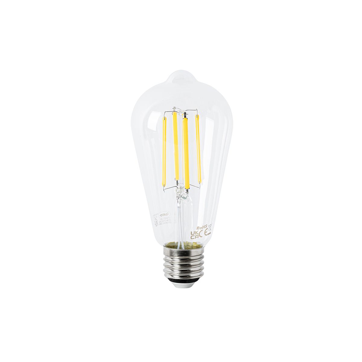 Set van 5 E27 LED lamp ST64 helder 2,2W 470 lm 2700K
