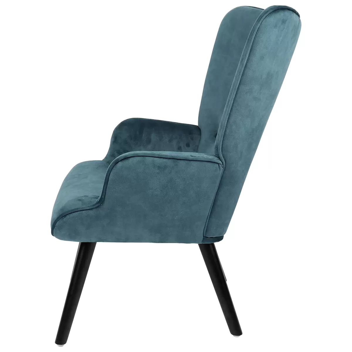 Sessel Luke schwarz,türkis