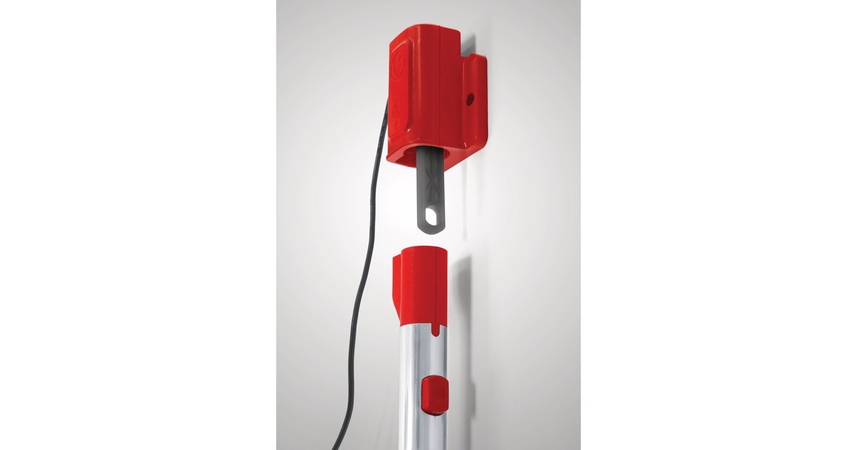 WOLF-GartenQC 25 eM e-multi-star wandlaadstation oplaadstation  (Rood)
