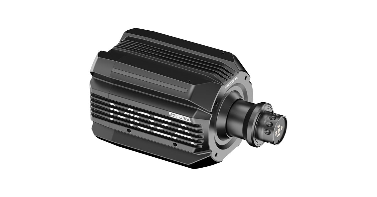 MOZAR21 Ultra Direct Drive Wheel Base  (Zwart)