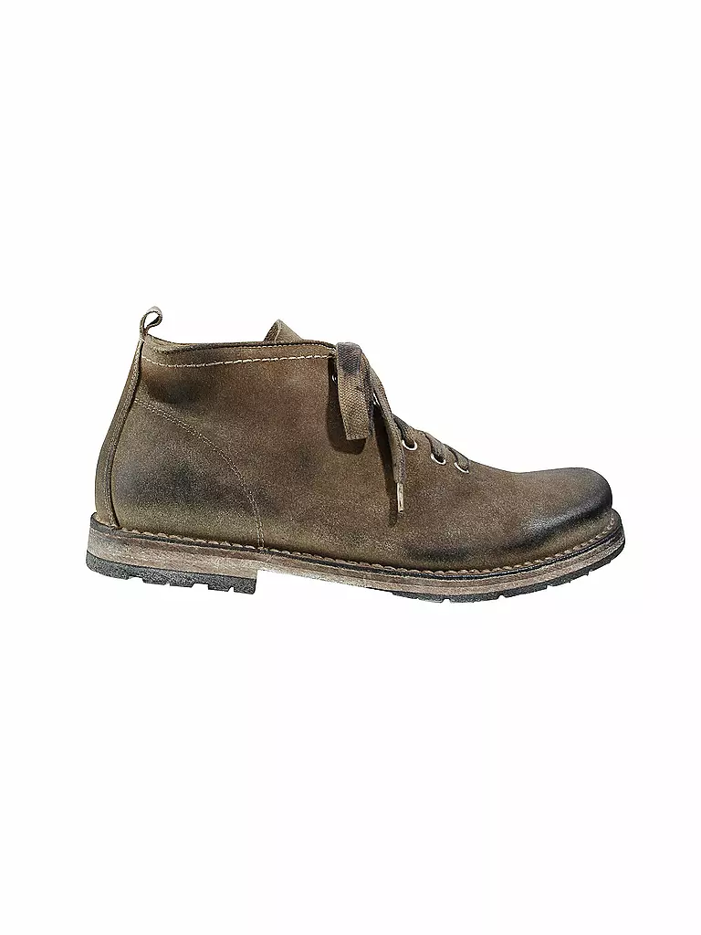 DIRNDL & BUA Trachtenschuhe Lehm braun