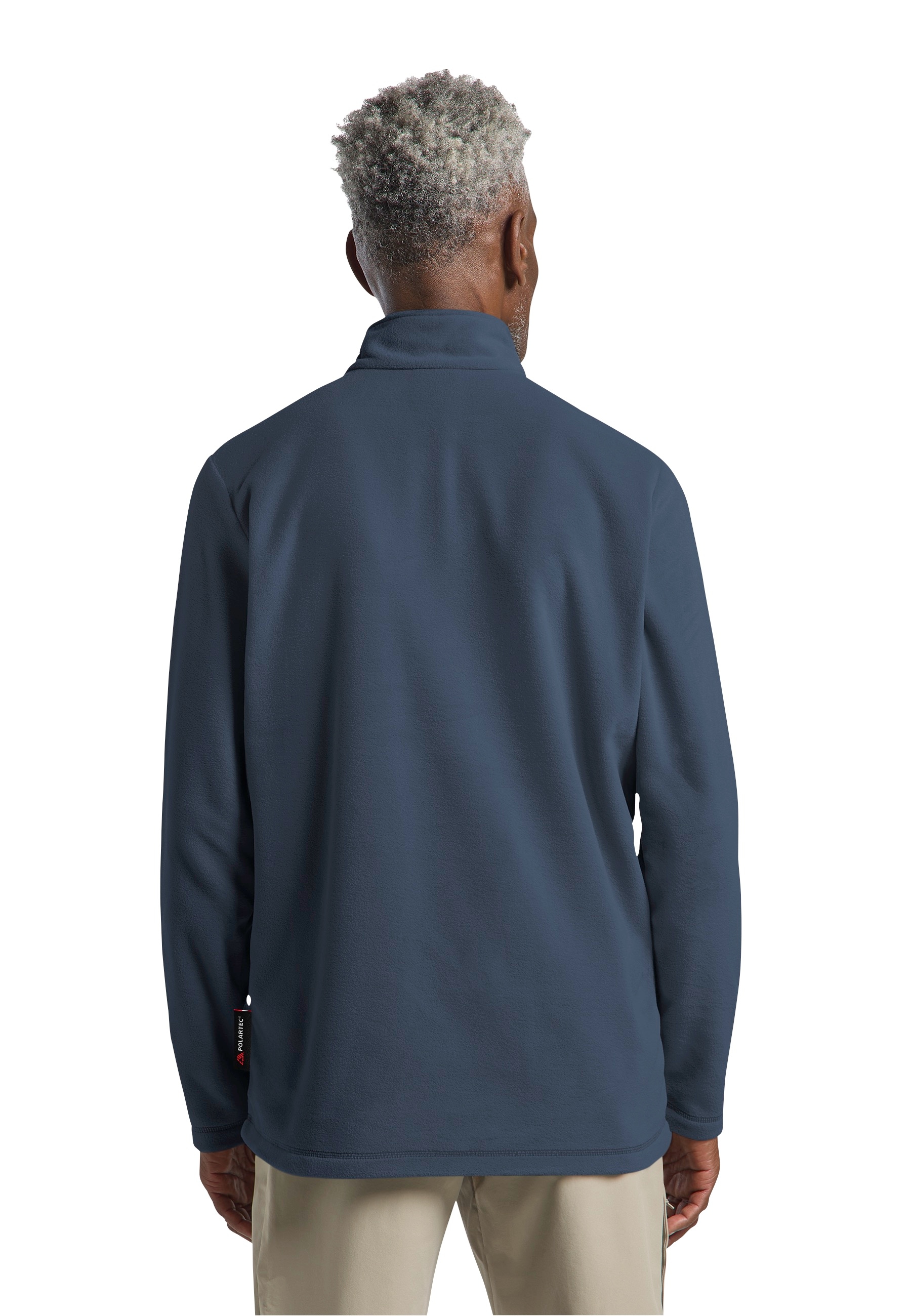 Jack Wolfskin Fleecepullover »TAUNUS HZ M«, aus recyceltem Polyester, atmungsaktiv