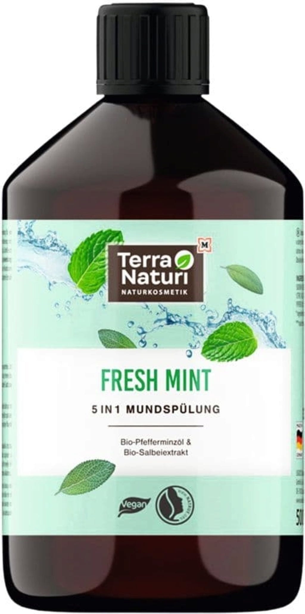 Terra Naturi  FRESH MINT 5in1 Mundspülung, 500 ml